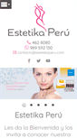 Mobile Screenshot of estetikaperu.com